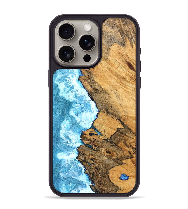 iPhone 15 Pro Max Wood Phone Case - Harmon (Coastal, 826555)