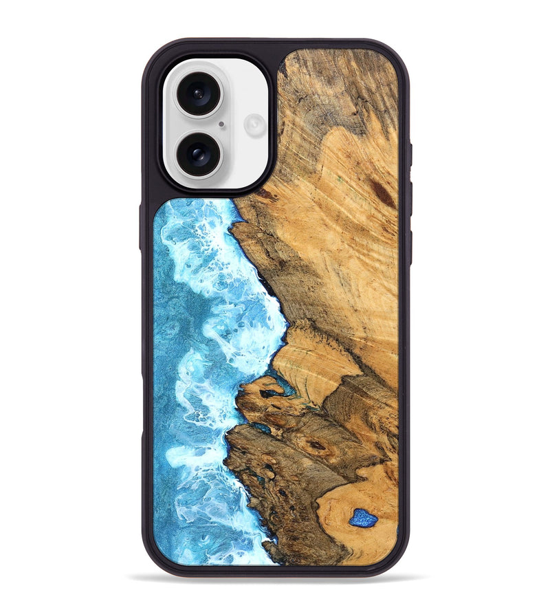 iPhone 16 Plus Wood Phone Case - Harmon (Coastal, 826555)
