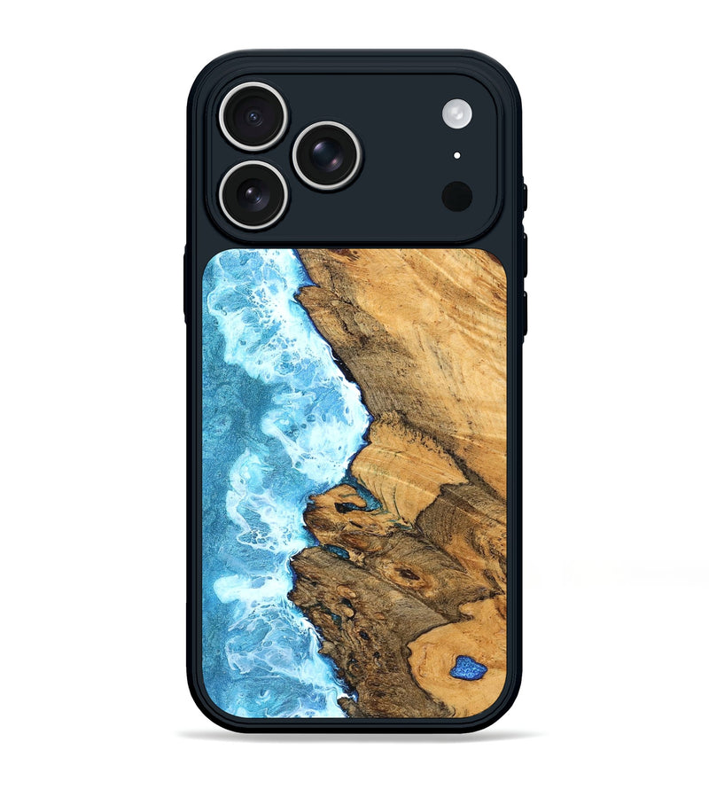 iPhone 17 Pro Max Wood Phone Case - Harmon (Coastal, 826555)