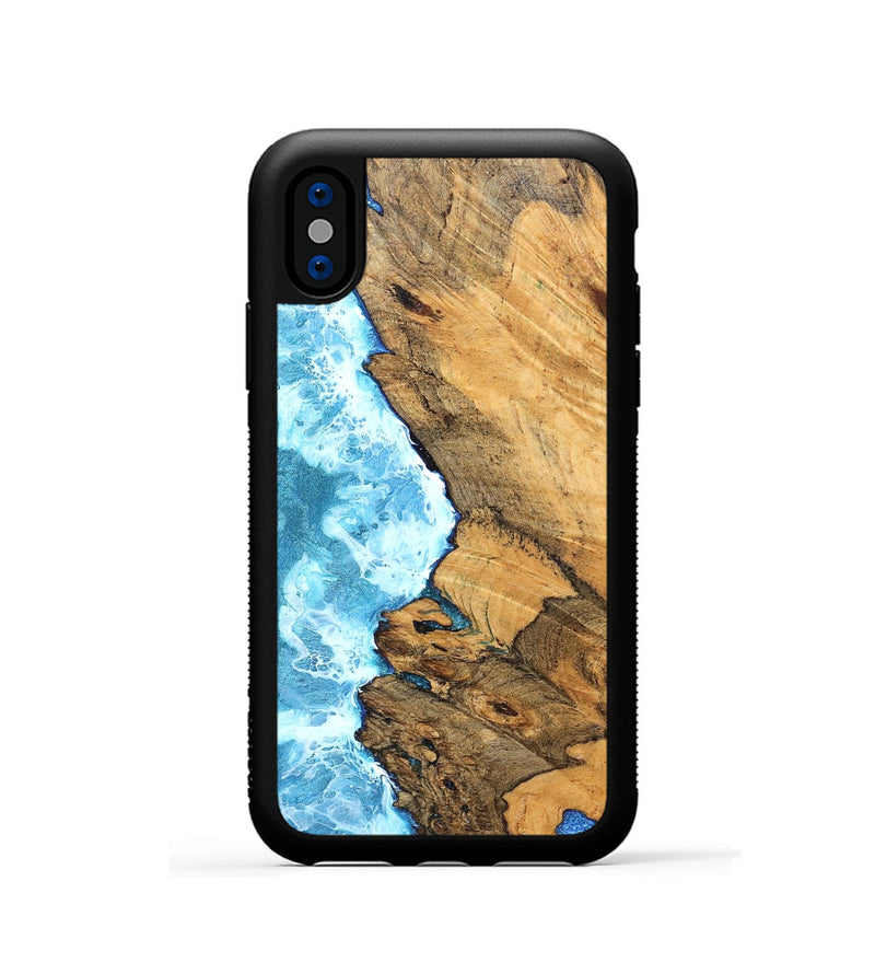 iPhone Xs Wood Phone Case - Harmon (Coastal, 826555)