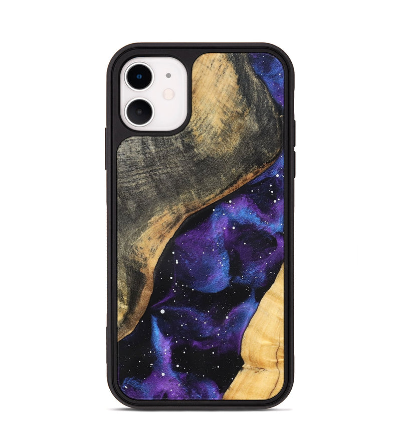 iPhone 11 Wood Phone Case - Althea (Cosmos, 826557)