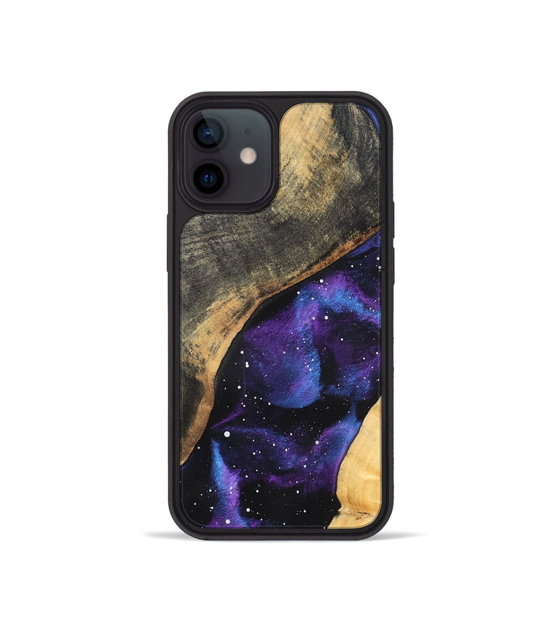 iPhone 12 mini Wood Phone Case - Althea (Cosmos, 826557)