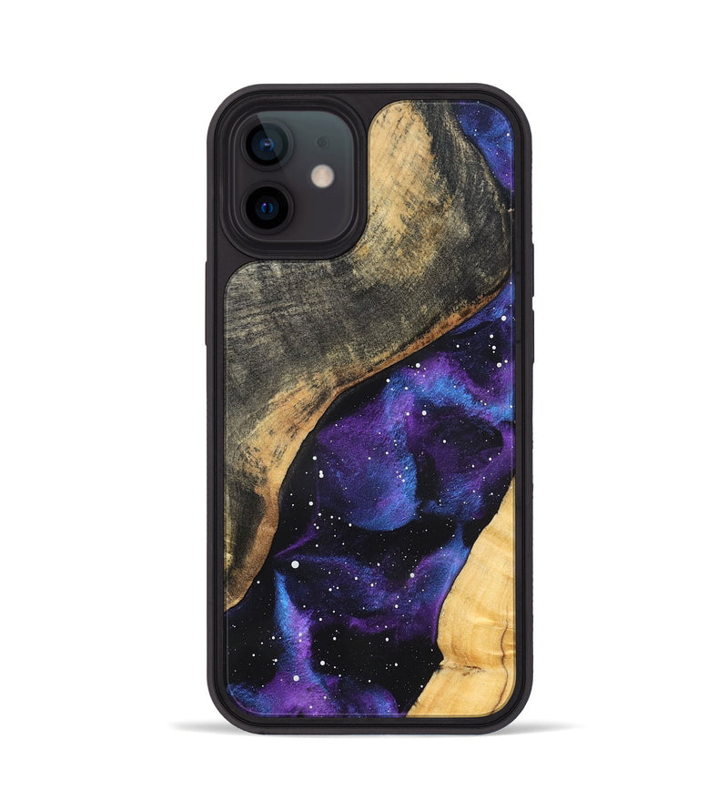iPhone 12 Wood Phone Case - Althea (Cosmos, 826557)