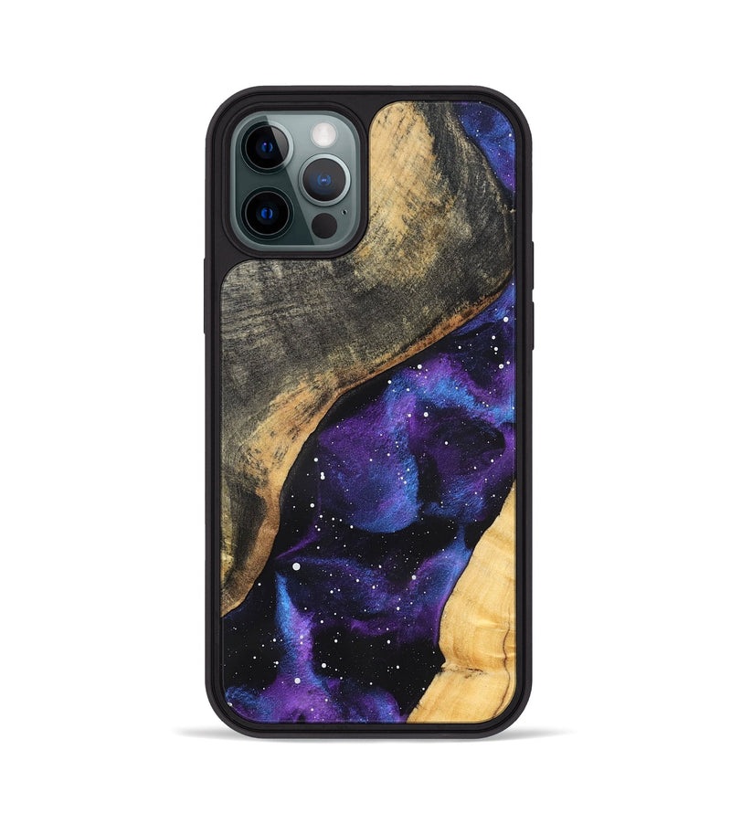 iPhone 12 Pro Wood Phone Case - Althea (Cosmos, 826557)