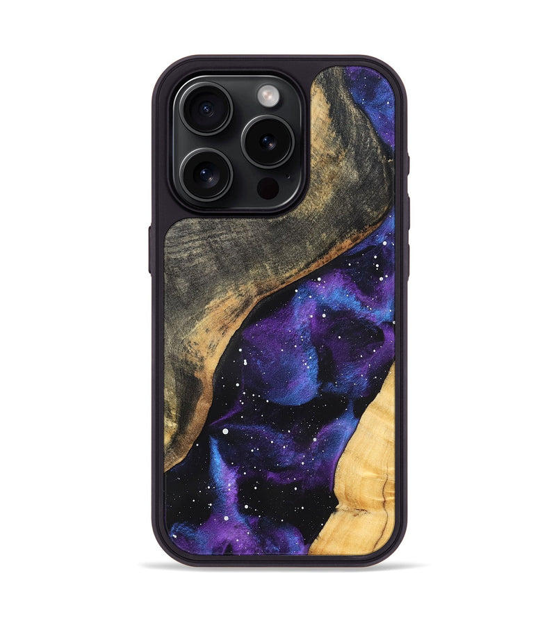 iPhone 15 Pro Wood Phone Case - Althea (Cosmos, 826557)
