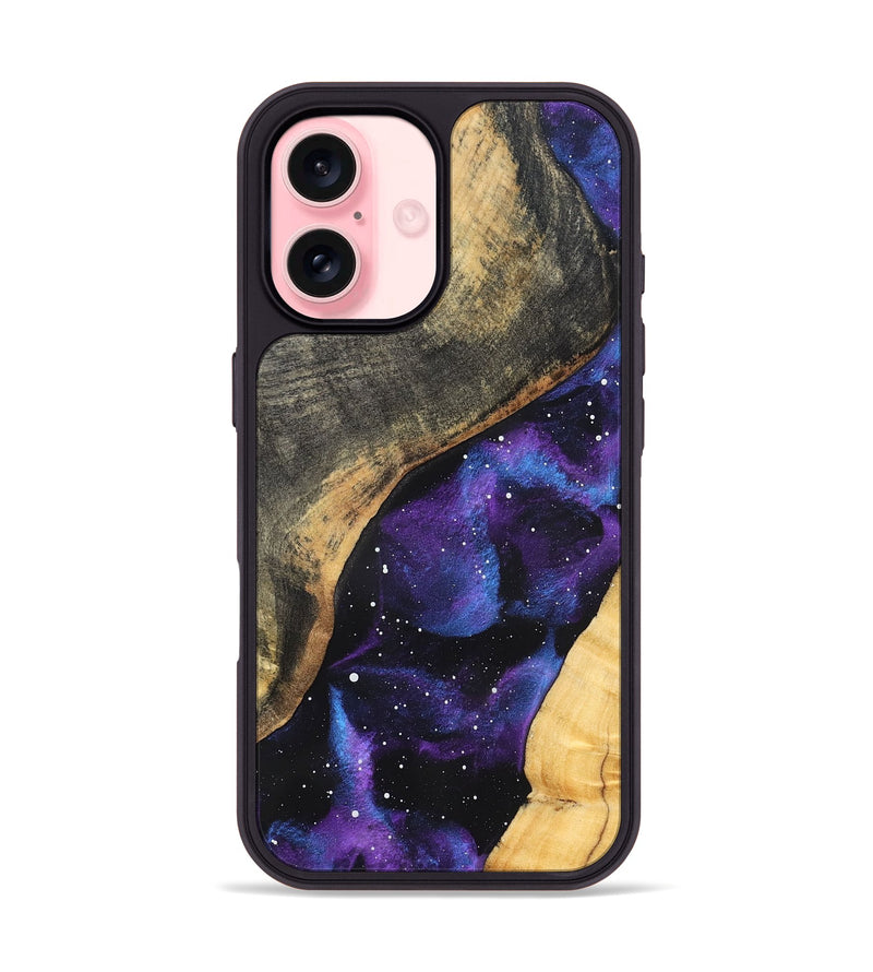 iPhone 16 Wood Phone Case - Althea (Cosmos, 826557)