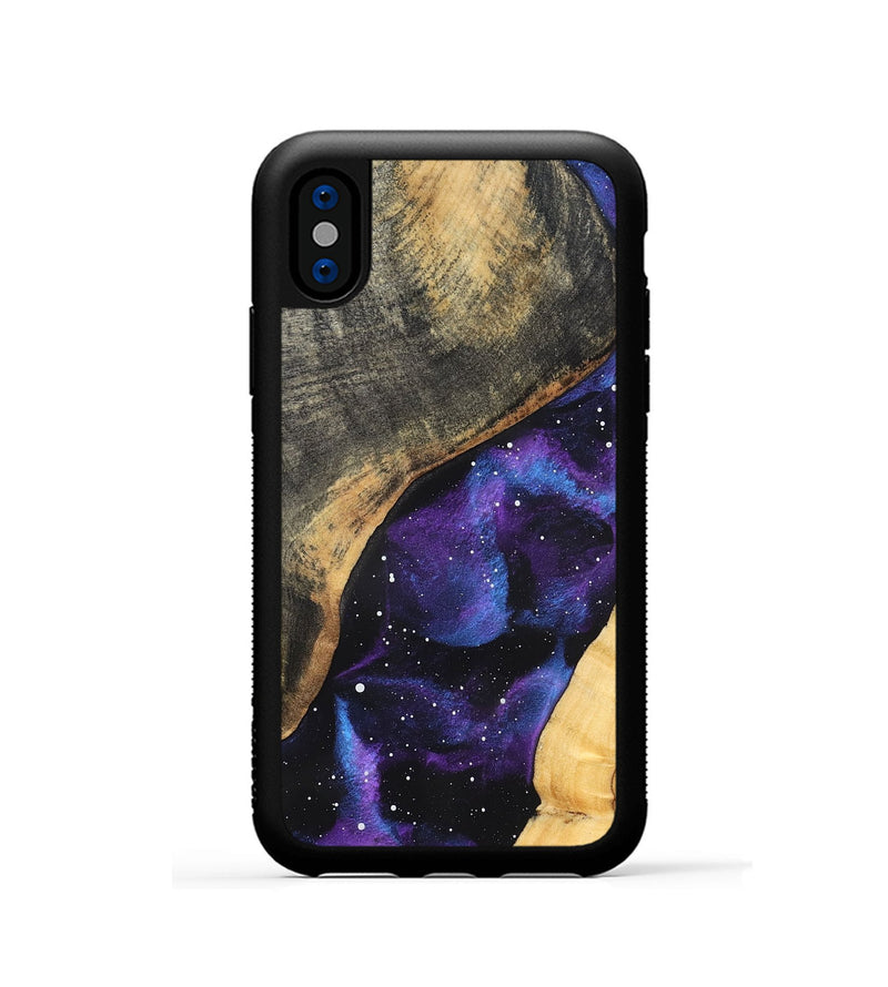 iPhone Xs Wood Phone Case - Althea (Cosmos, 826557)