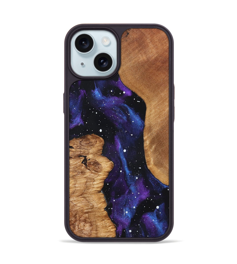 iPhone 15 Wood Phone Case - Alfred (Cosmos, 826558)