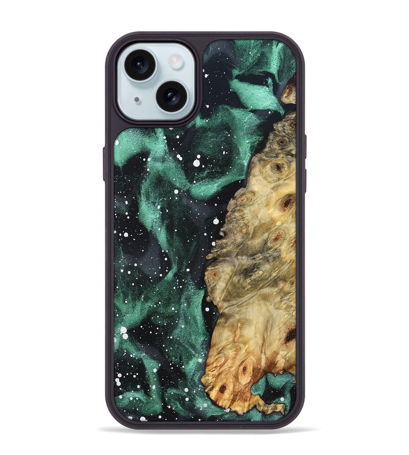 iPhone 15 Plus Wood Phone Case - Kristy (Cosmos, 826560)