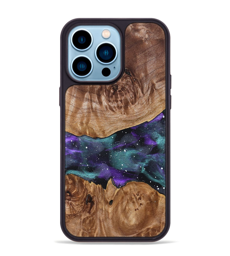 iPhone 14 Pro Max Wood Phone Case - Regan (Cosmos, 826562)