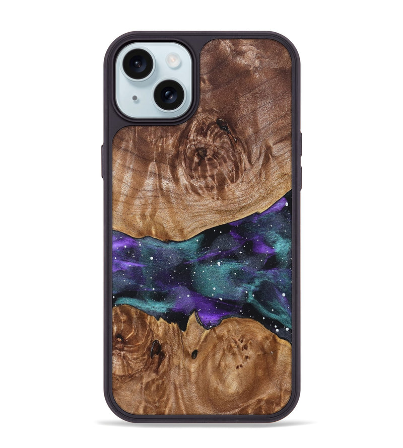 iPhone 15 Plus Wood Phone Case - Regan (Cosmos, 826562)