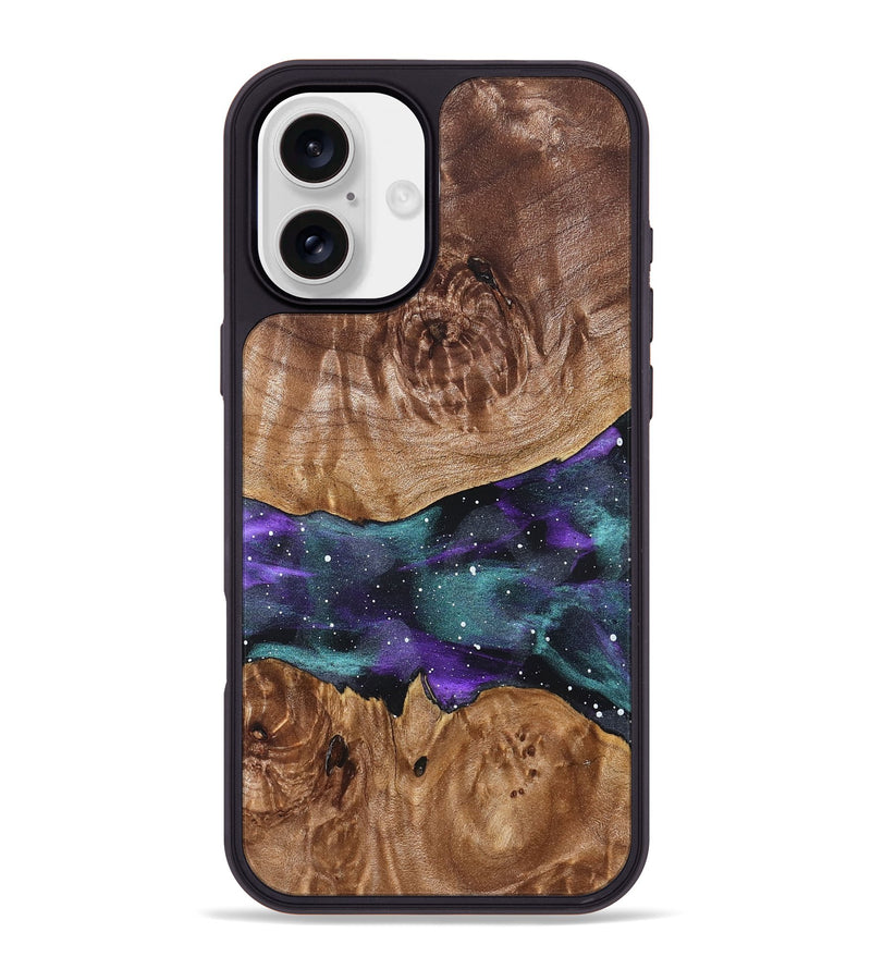 iPhone 16 Plus Wood Phone Case - Regan (Cosmos, 826562)