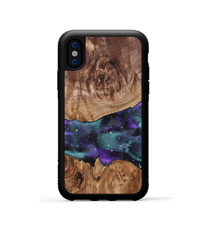 iPhone Xs Wood Phone Case - Regan (Cosmos, 826562)