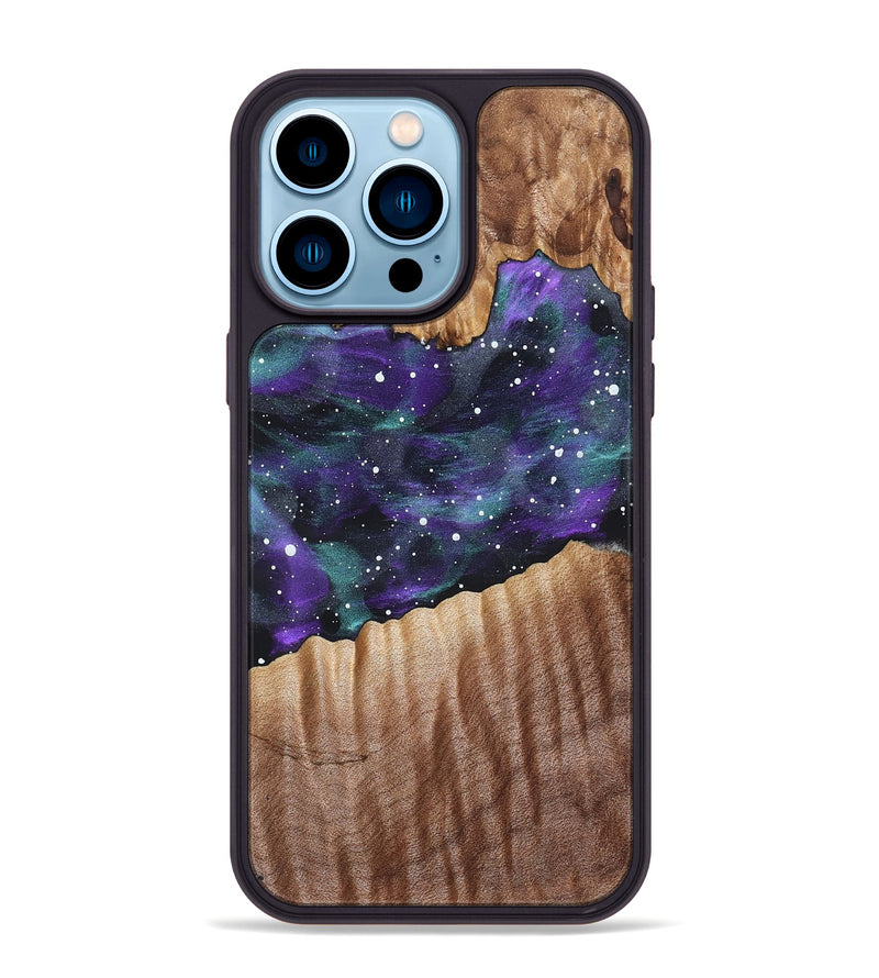 iPhone 14 Pro Max Wood Phone Case - Ambrose (Cosmos, 826563)