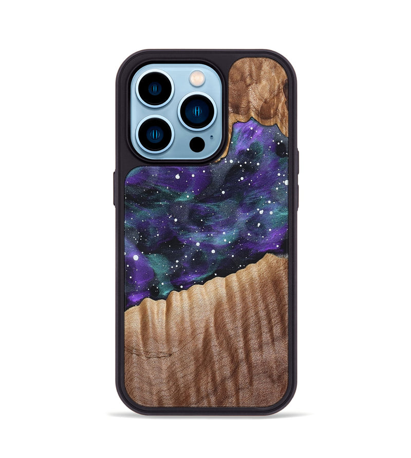 iPhone 14 Pro Wood Phone Case - Ambrose (Cosmos, 826563)