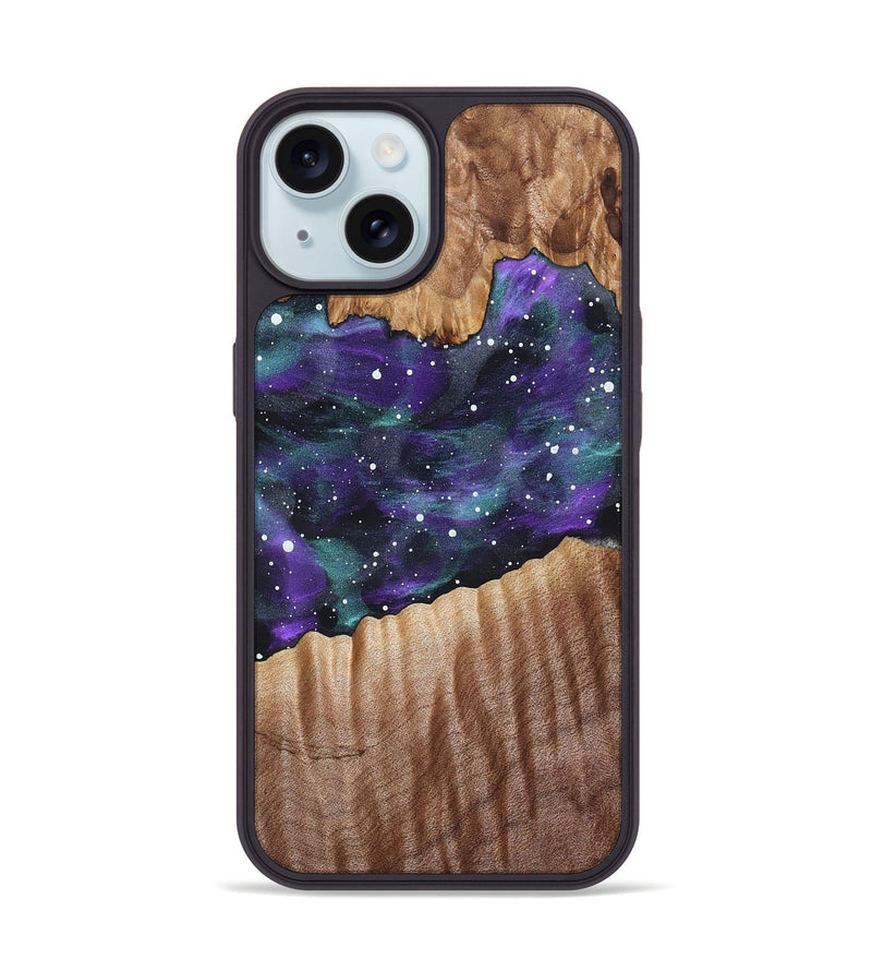 iPhone 15 Wood Phone Case - Ambrose (Cosmos, 826563)