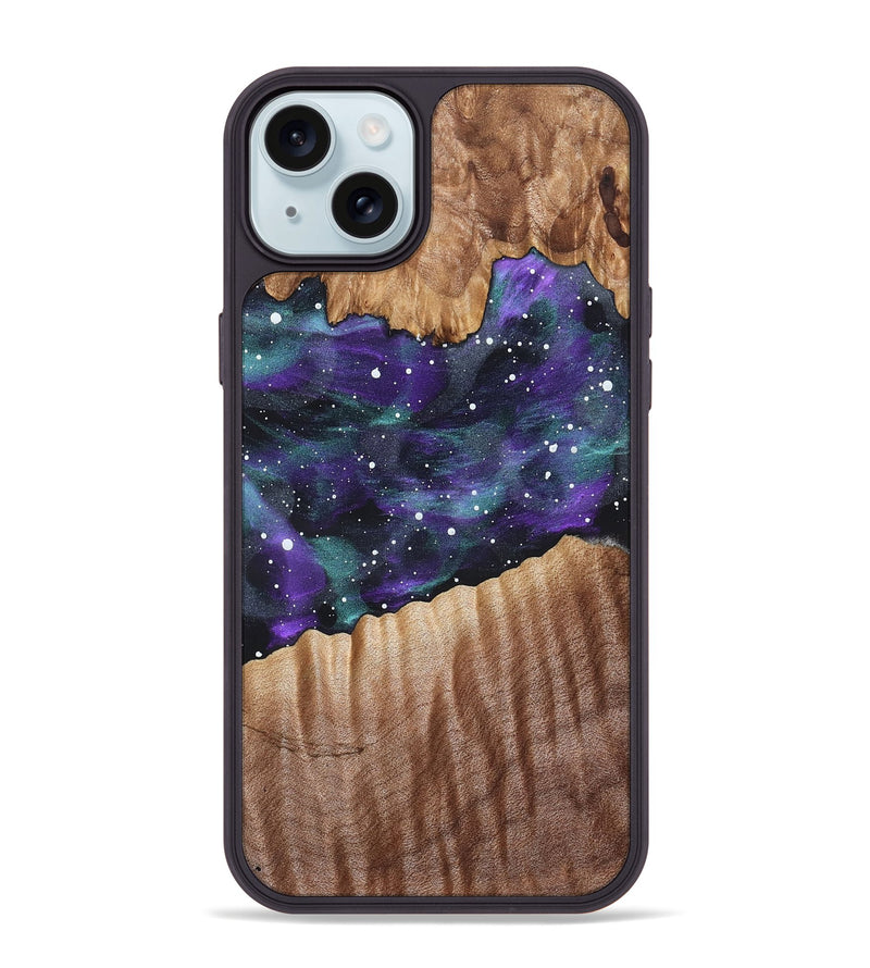 iPhone 15 Plus Wood Phone Case - Ambrose (Cosmos, 826563)