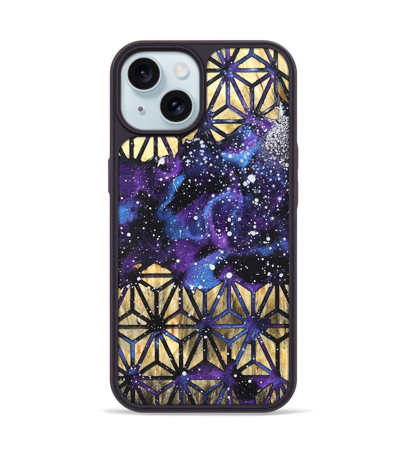 iPhone 15 Wood Phone Case - Gia (Cosmos, 826564)