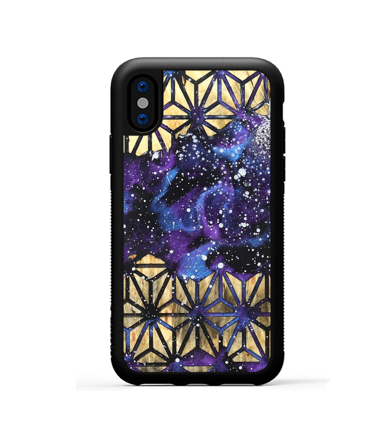 iPhone Xs Wood Phone Case - Gia (Cosmos, 826564)