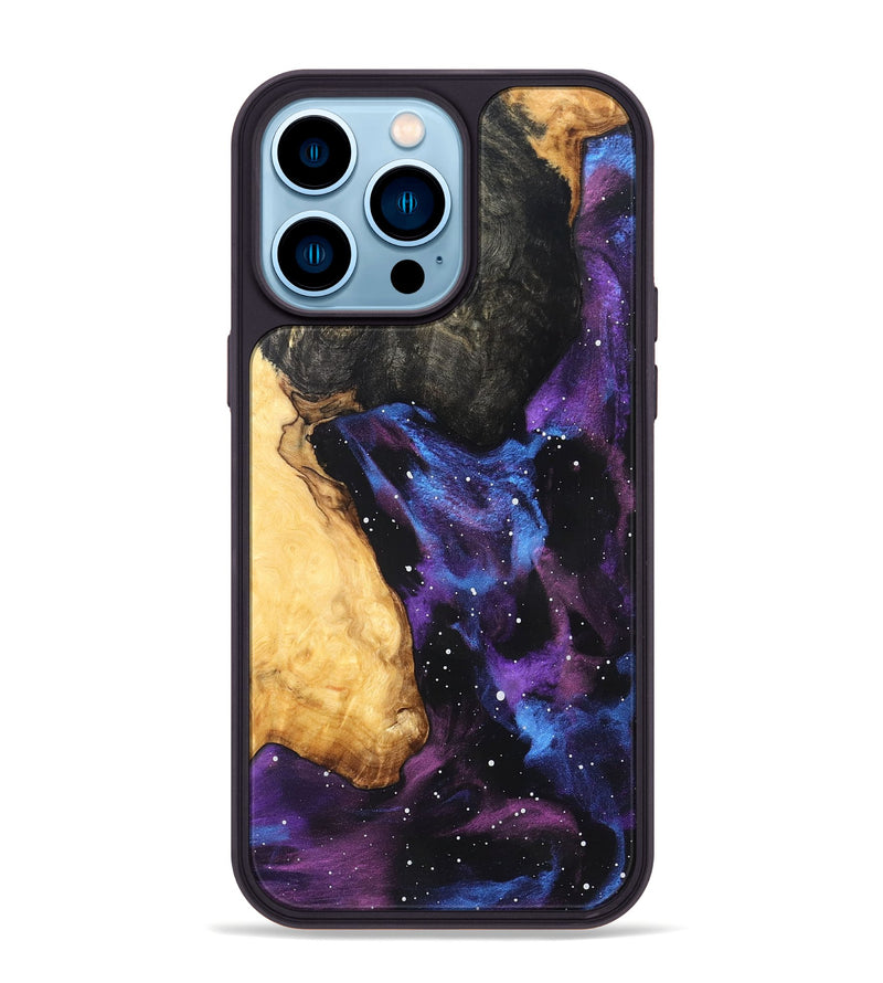 iPhone 14 Pro Max Wood Phone Case - Teri (Cosmos, 826565)