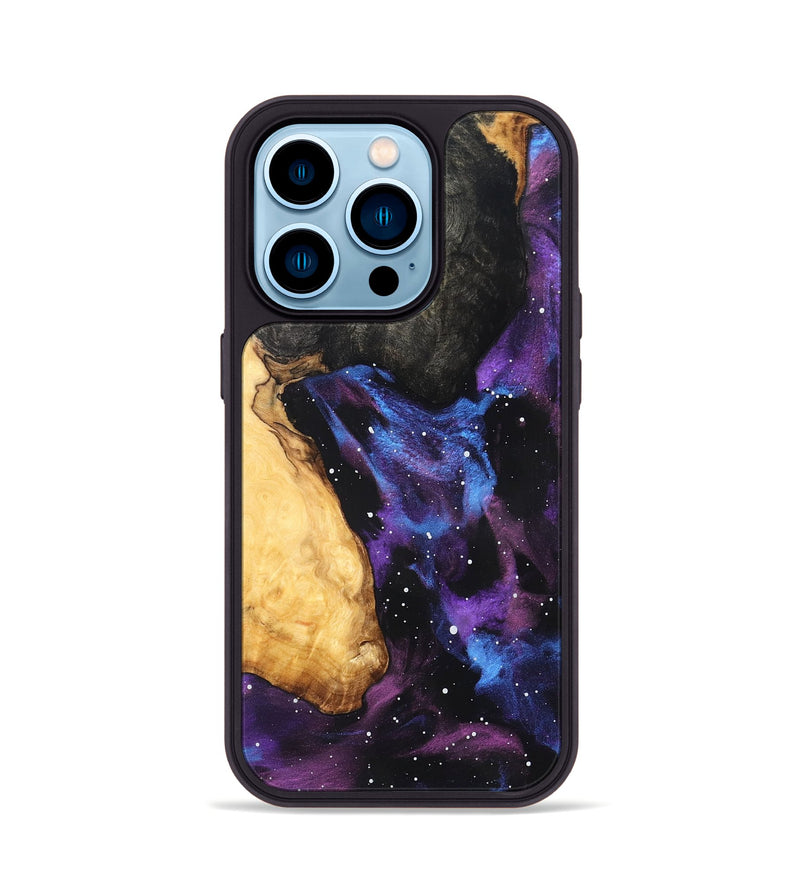 iPhone 14 Pro Wood Phone Case - Teri (Cosmos, 826565)