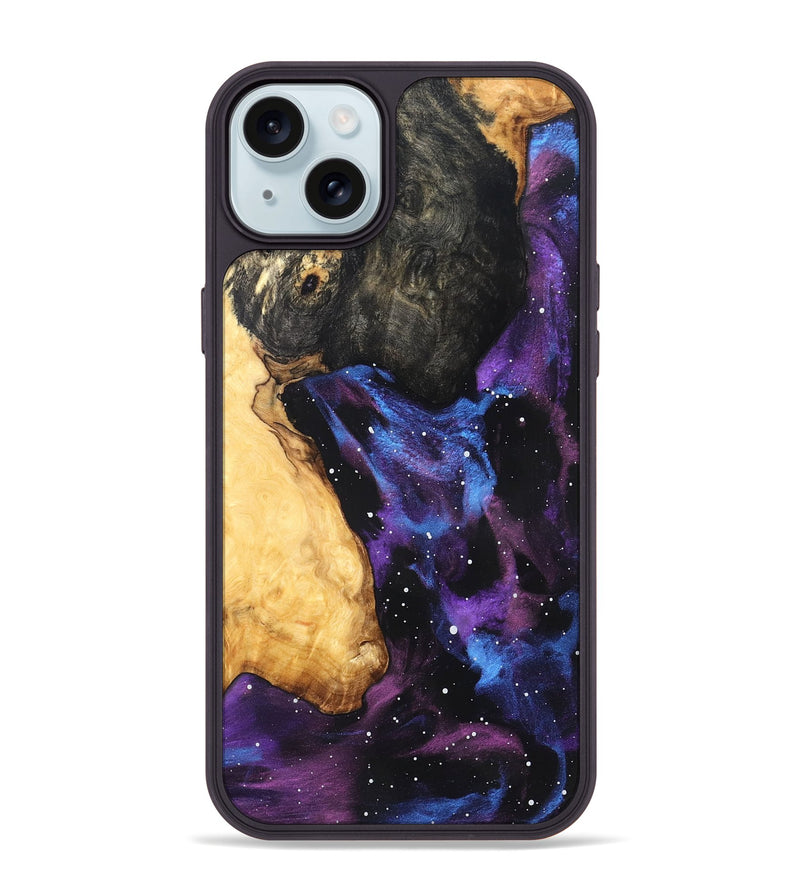 iPhone 15 Plus Wood Phone Case - Teri (Cosmos, 826565)
