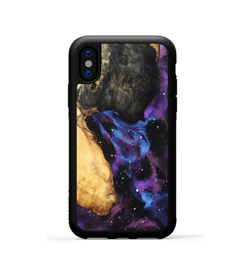 iPhone Xs Wood Phone Case - Teri (Cosmos, 826565)