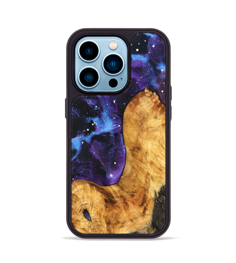 iPhone 14 Pro Wood Phone Case - Daren (Cosmos, 826567)