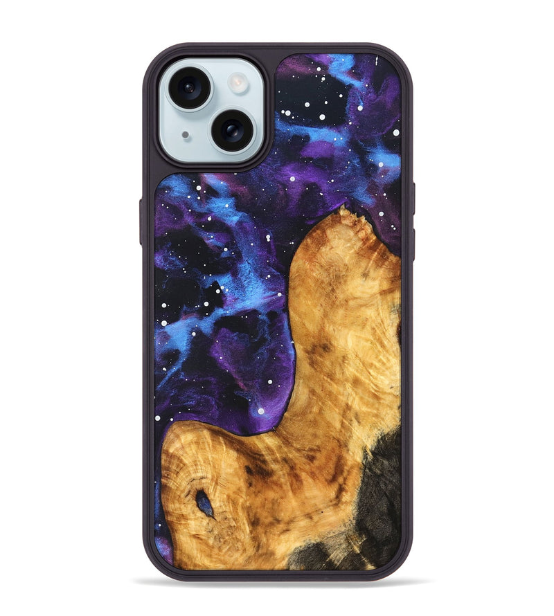 iPhone 15 Plus Wood Phone Case - Daren (Cosmos, 826567)