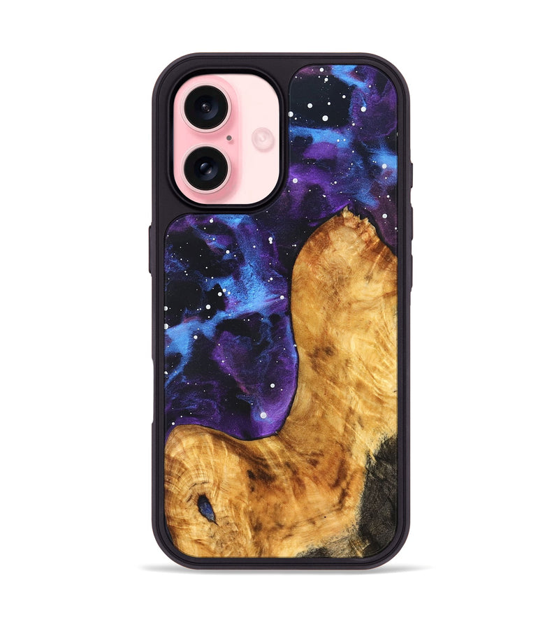 iPhone 16 Wood Phone Case - Daren (Cosmos, 826567)