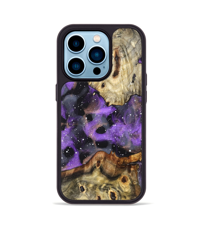 iPhone 14 Pro Wood Phone Case - Yesenia (Cosmos, 826568)