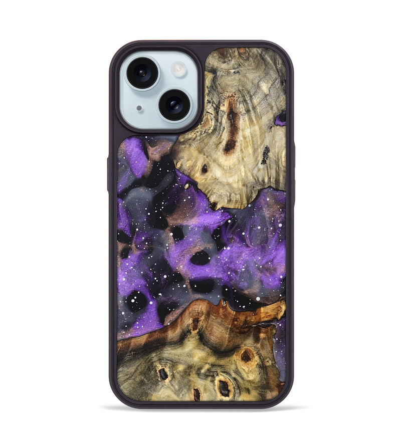 iPhone 15 Wood Phone Case - Yesenia (Cosmos, 826568)