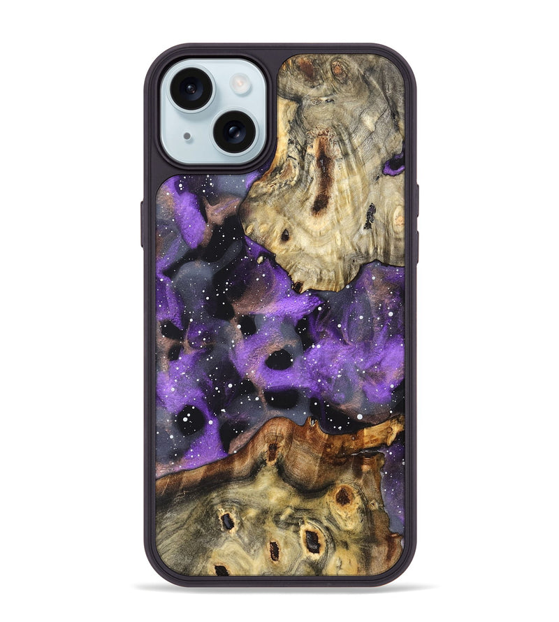 iPhone 15 Plus Wood Phone Case - Yesenia (Cosmos, 826568)