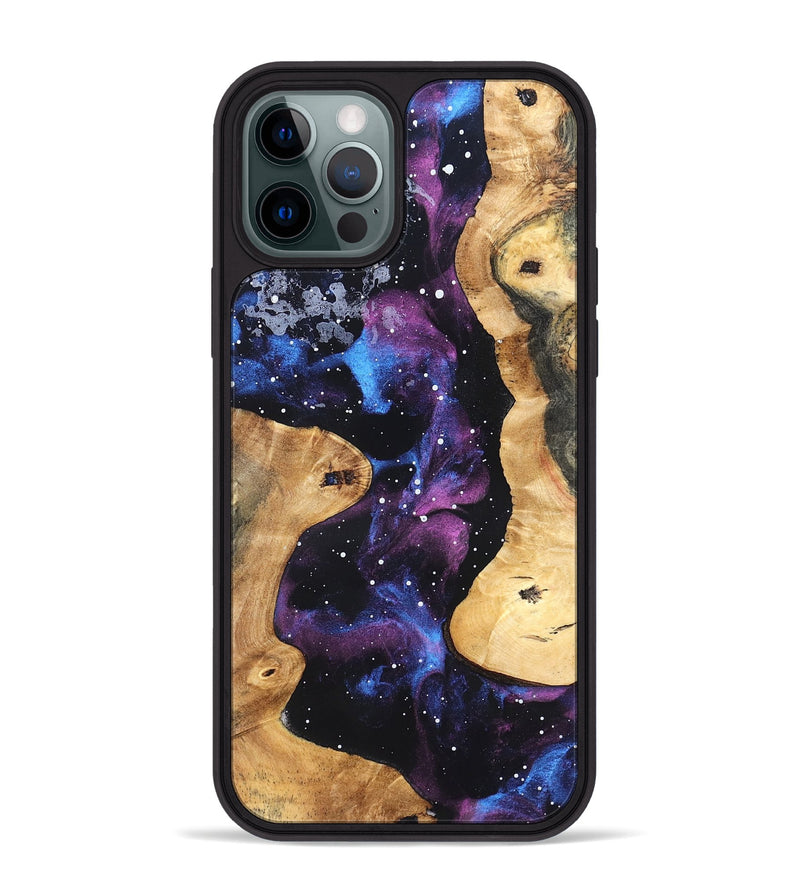 iPhone 12 Pro Max Wood Phone Case - Bennie (Cosmos, 826569)