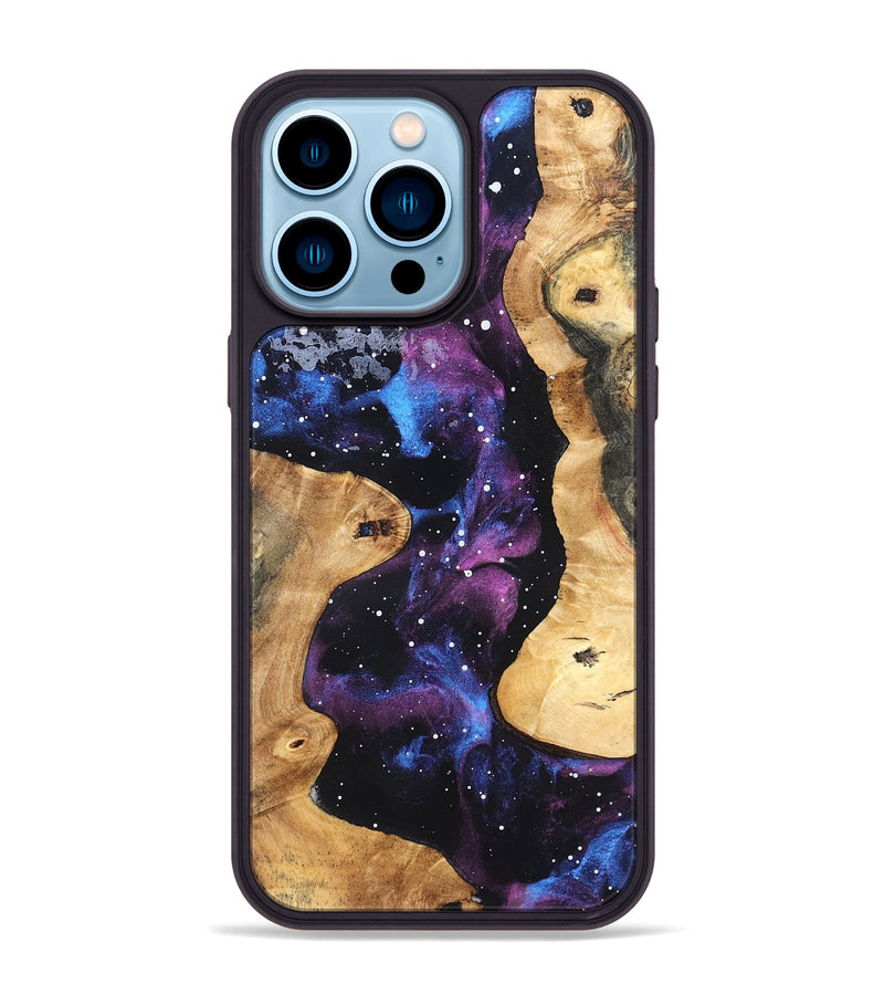 iPhone 14 Pro Max Wood Phone Case - Bennie (Cosmos, 826569)