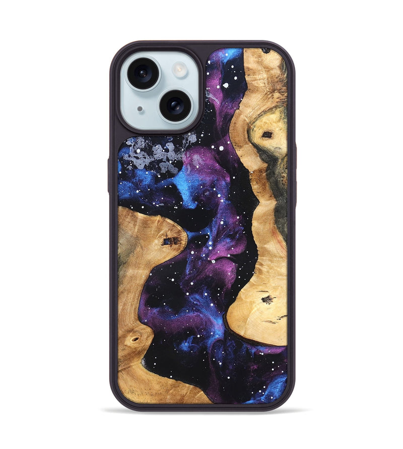 iPhone 15 Wood Phone Case - Bennie (Cosmos, 826569)