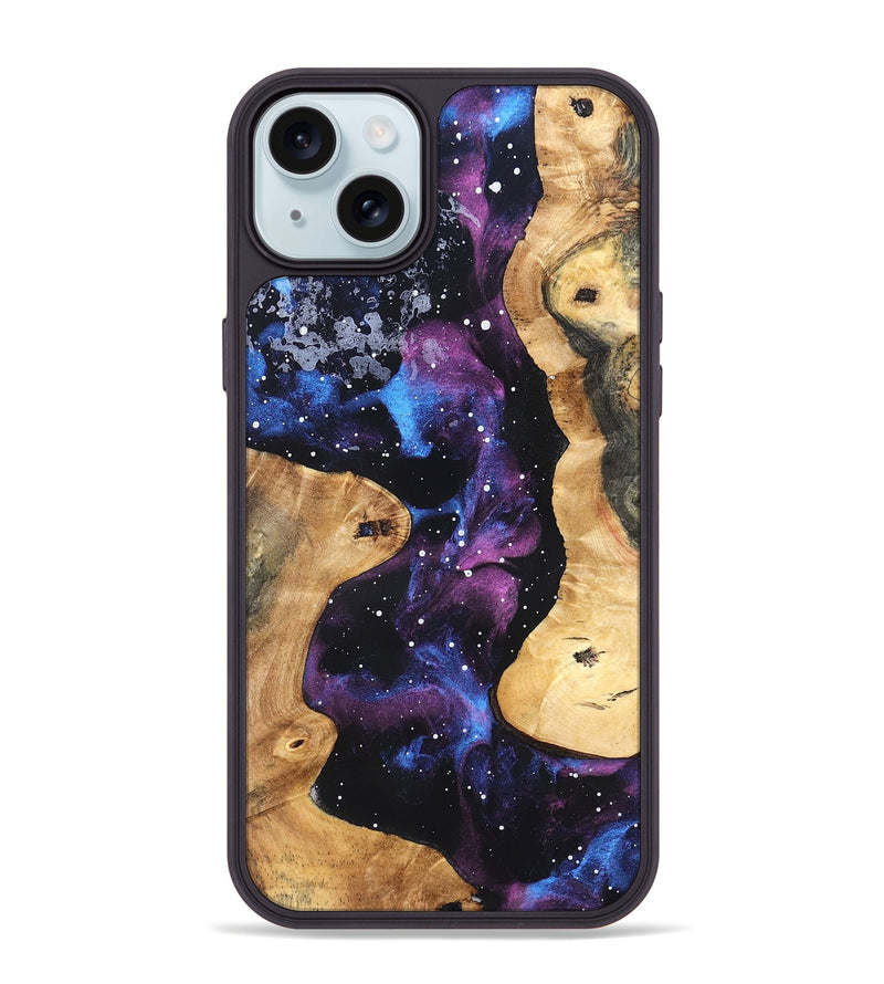 iPhone 15 Plus Wood Phone Case - Bennie (Cosmos, 826569)