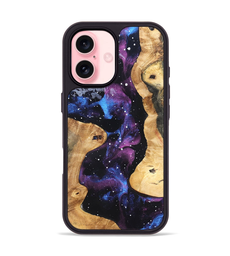 iPhone 16 Wood Phone Case - Bennie (Cosmos, 826569)