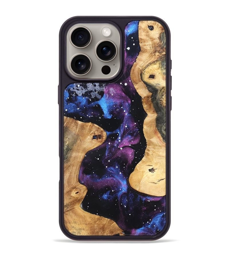 iPhone 16 Pro Max Wood Phone Case - Bennie (Cosmos, 826569)