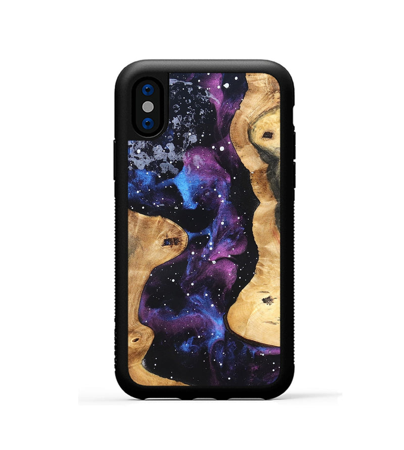 iPhone Xs Wood Phone Case - Bennie (Cosmos, 826569)