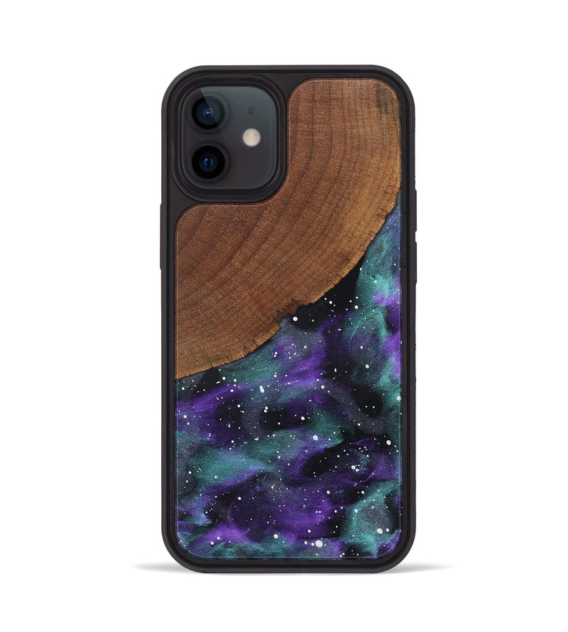 iPhone 12 Wood Phone Case - Elda (Cosmos, 826571)