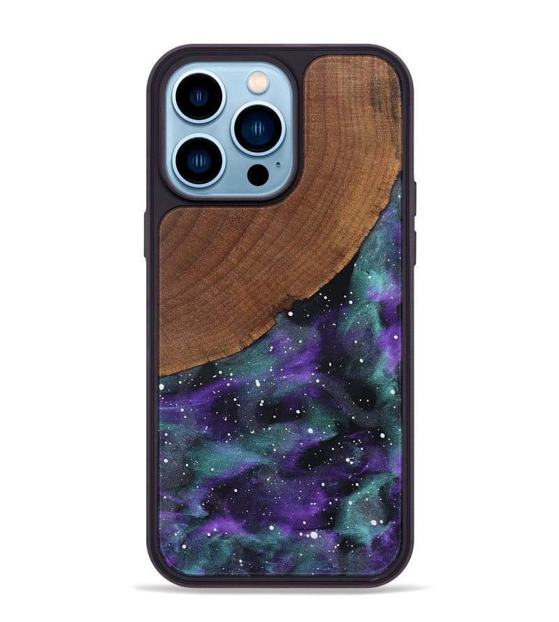 iPhone 14 Pro Max Wood Phone Case - Elda (Cosmos, 826571)