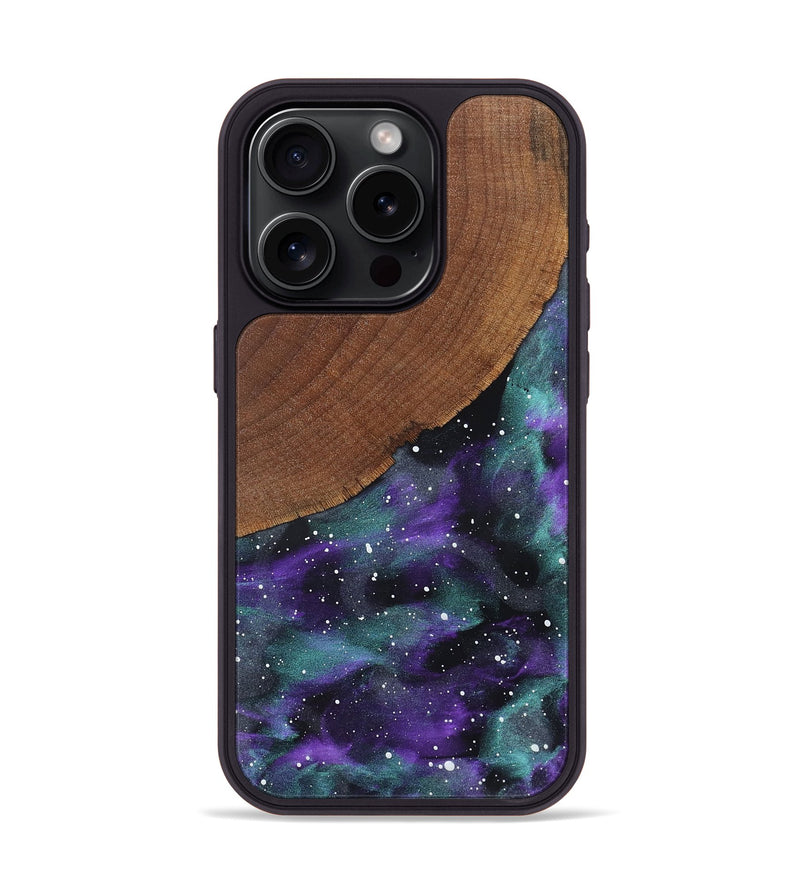 iPhone 15 Pro Wood Phone Case - Elda (Cosmos, 826571)