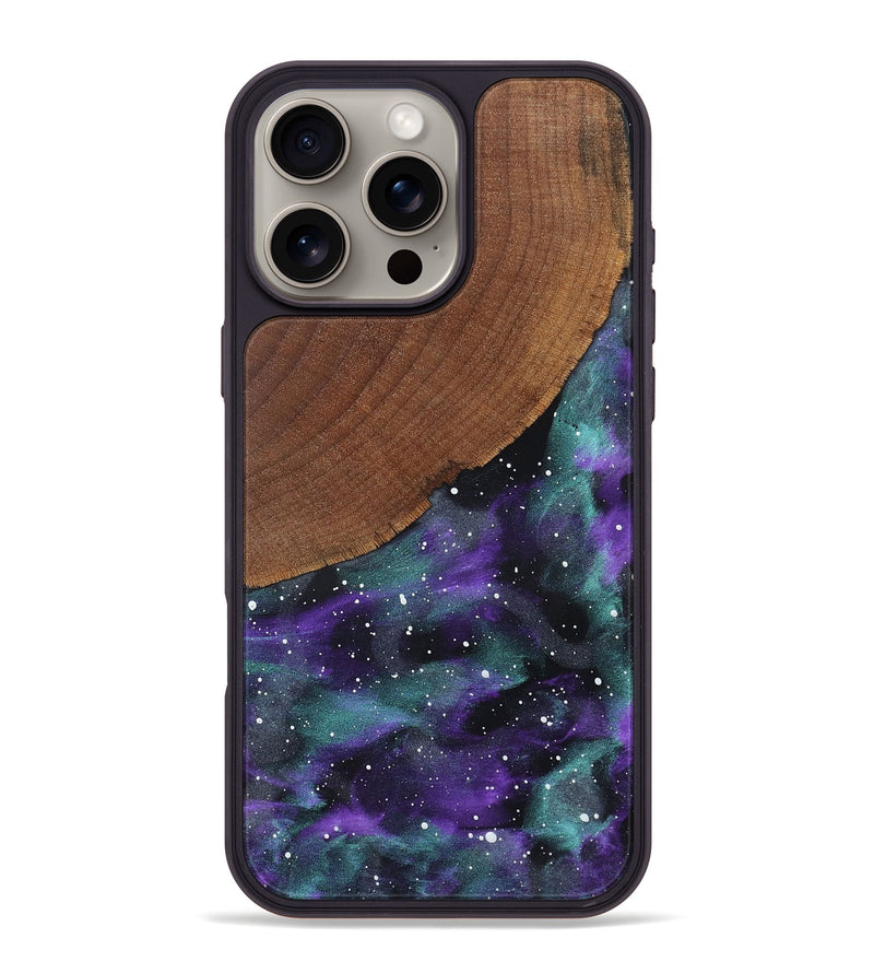 iPhone 16 Pro Max Wood Phone Case - Elda (Cosmos, 826571)