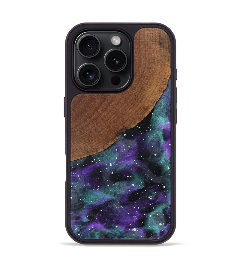 iPhone 16 Pro Wood Phone Case - Elda (Cosmos, 826571)
