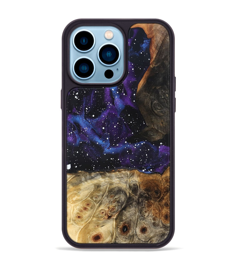 iPhone 14 Pro Max Wood Phone Case - Aditya (Cosmos, 826573)