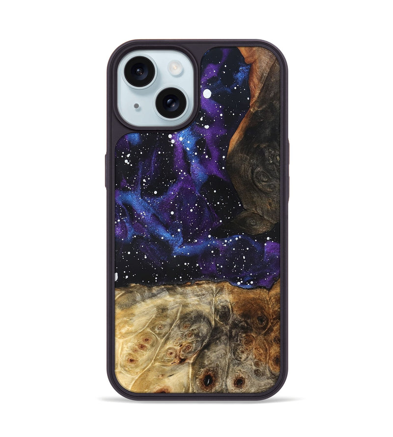 iPhone 15 Wood Phone Case - Aditya (Cosmos, 826573)