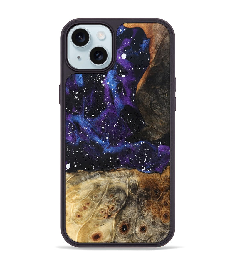 iPhone 15 Plus Wood Phone Case - Aditya (Cosmos, 826573)