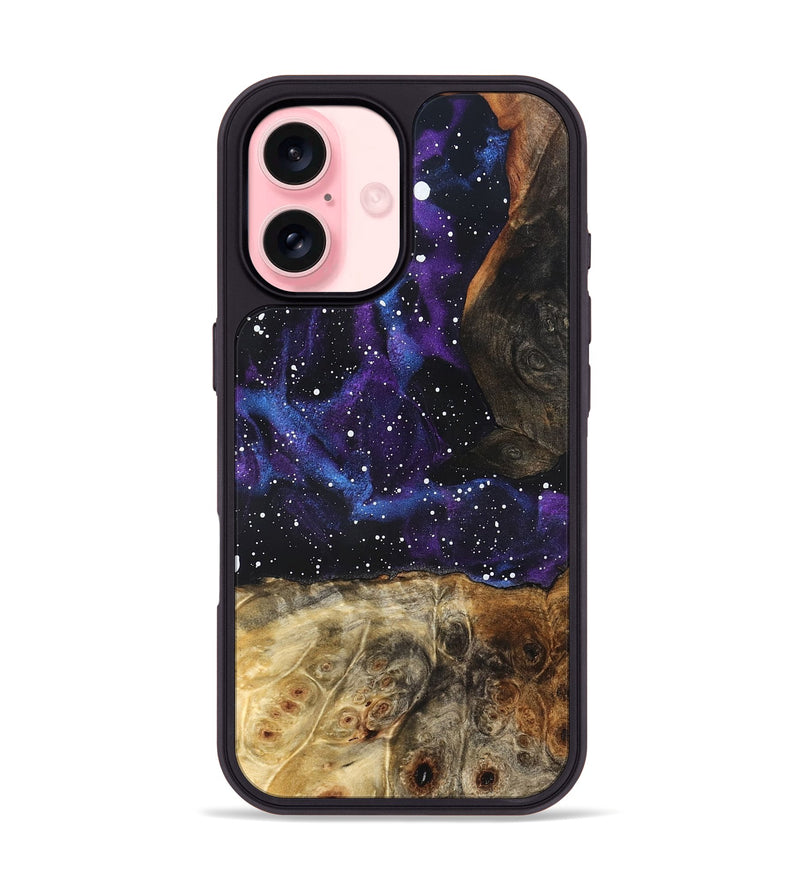iPhone 16 Wood Phone Case - Aditya (Cosmos, 826573)