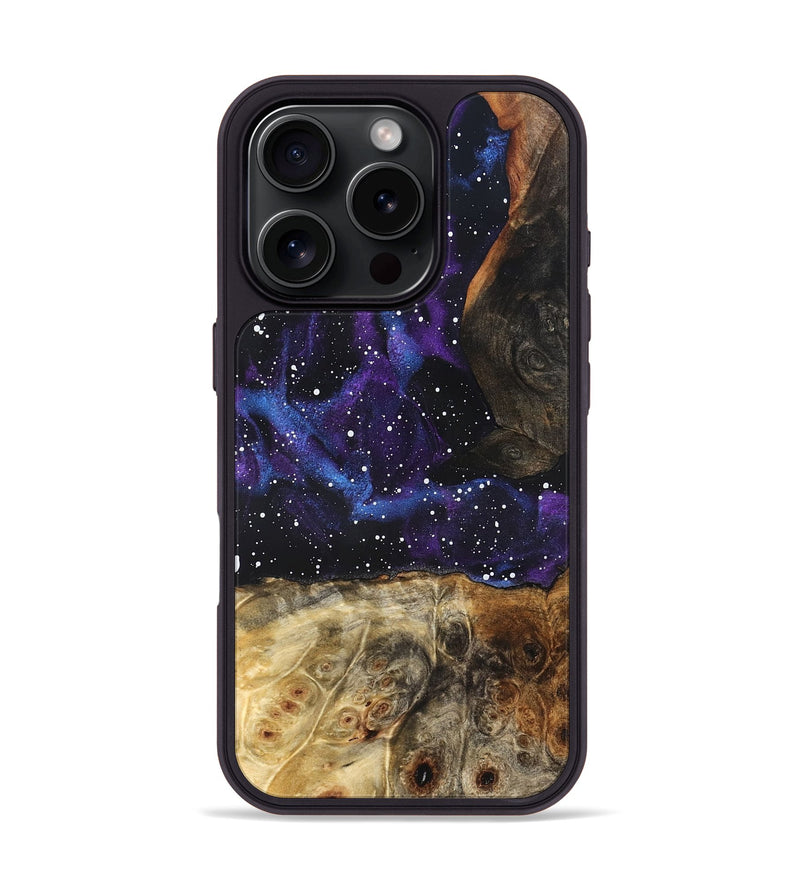 iPhone 16 Pro Wood Phone Case - Aditya (Cosmos, 826573)
